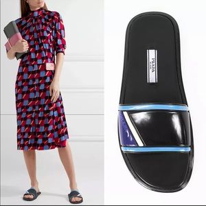 SOLD!!Authentic Prada Sandals Slides 8US 38 IT NIB